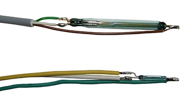 Figure: Selection of reed contacts of a float switch